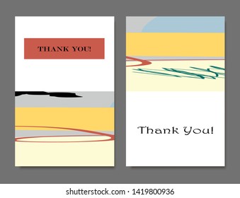 Creative universal artistic cards. Trendy Graphic Design for banner, poster, invitation, cover, placard, brochure, header.