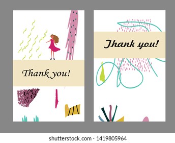 Creative universal artistic cards. Trendy Graphic Design for banner, poster, invitation, cover, placard, brochure, header.