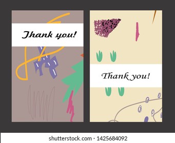 Creative universal artistic cards. Trendy Graphic Design for banner, poster, invitation, cover, placard, brochure, header.