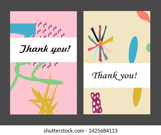 Creative universal artistic cards. Trendy Graphic Design for banner, poster, invitation, cover, placard, brochure, header.