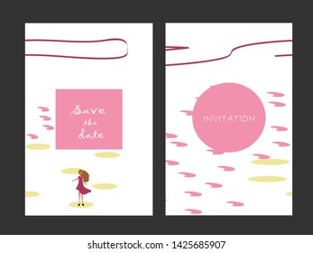 Creative universal artistic cards. Trendy Graphic Design for banner, poster, invitation, cover, placard, brochure, header.