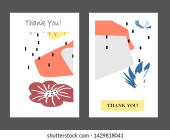Creative universal artistic cards. Trendy Graphic Design for banner, poster, invitation, cover, placard, brochure, header.