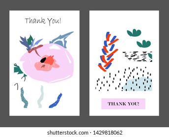 Creative universal artistic cards. Trendy Graphic Design for banner, poster, invitation, cover, placard, brochure, header.
