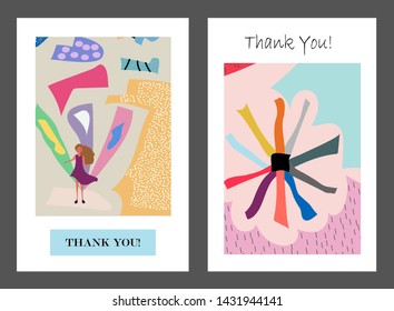 Creative universal artistic cards. Trendy Graphic Design for banner, poster, invitation, cover, placard, brochure, header.