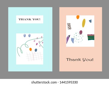 Creative universal artistic cards. Trendy Graphic Design for banner, poster, invitation, cover, placard, brochure, header.