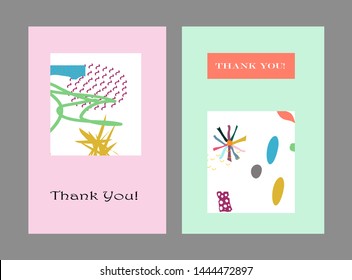 Creative universal artistic cards. Trendy Graphic Design for banner, poster, invitation, cover, placard, brochure, header.