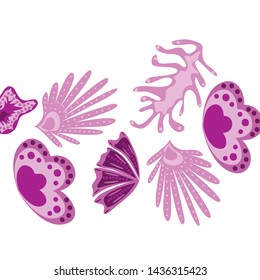 Creative universal artistic floral background. Trendy Graphic Design for banner, poster, cover.