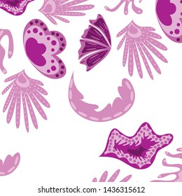 Creative universal artistic floral background. Trendy Graphic Design for banner, poster, cover.