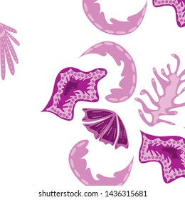 Creative universal artistic floral background. Trendy Graphic Design for banner, poster, cover.
