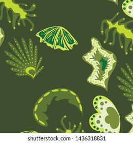 Creative universal artistic floral background. Trendy Graphic Design for banner, poster, cover.