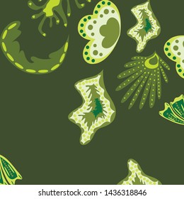 Creative universal artistic floral background. Trendy Graphic Design for banner, poster, cover.