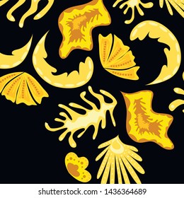 Creative universal artistic floral background. Trendy Graphic Design for banner, poster, cover.
