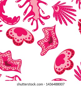 Creative universal artistic floral background. Trendy Graphic Design for banner, poster, cover.