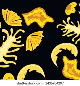 Creative universal artistic floral background. Trendy Graphic Design for banner, poster, cover.