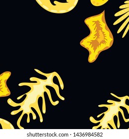 Creative universal artistic floral background. Trendy Graphic Design for banner, poster, cover.
