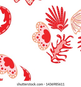Creative universal artistic floral background. Trendy Graphic Design for banner, poster, cover.