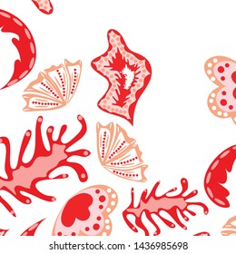 Creative universal artistic floral background. Trendy Graphic Design for banner, poster, cover.