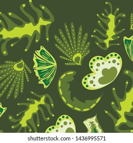 Creative universal artistic floral background. Trendy Graphic Design for banner, poster, cover.