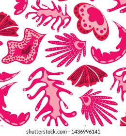 Creative universal artistic floral background. Trendy Graphic Design for banner, poster, cover.