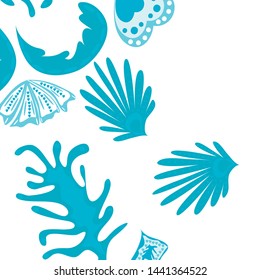 Creative universal artistic floral background. Trendy Graphic Design for banner, poster, cover.