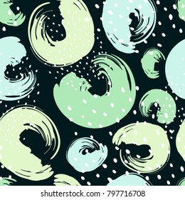 Creative universal artistic floral background. Hand Drawn textures. Trendy Graphic Design for banner, poster, card, cover, invitation, placard, brochure or header. Art