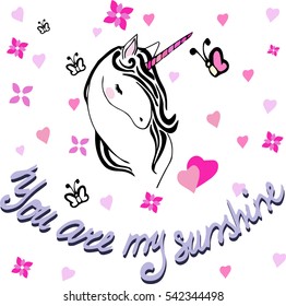 Creative universal card. Simple delicate vector illustration. Wedding, anniversary, birthday, Valentine's day, party. Design template.