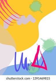 creative universal geometric cards. Designs for prints, wedding, anniversary, birthday, party invitations, posters, cards, etc.