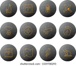  creative universal icon set of 12
 
