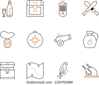 creative universal icon set of 12
 