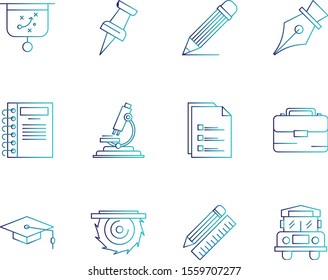  creative universal icon set of 12
 