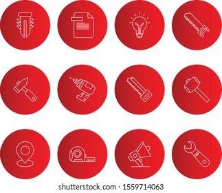 creative universal icon set of 12
 

