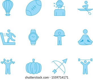 creative universal icon set of 12
 