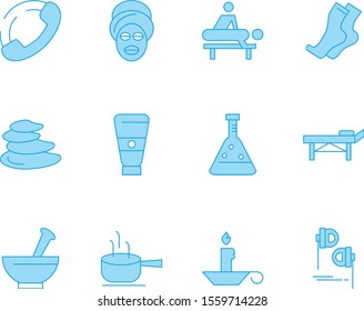 creative universal icon set of 12
 