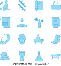 creative universal icon set of 16
 