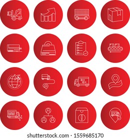  creative universal icon set of 16
 