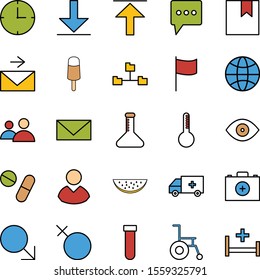 creative universal icon set of 25
 