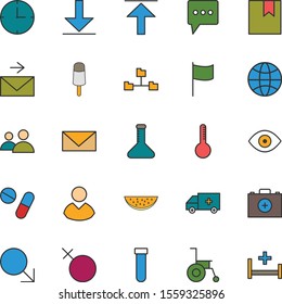 creative universal icon set of 25
 