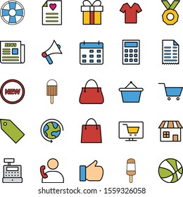 creative universal icon set of 25
 