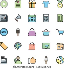creative universal icon set of 25
 