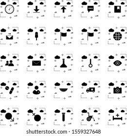 creative universal icon set of 25
 