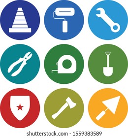 creative universal icon set of 9
 