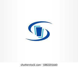 creative universal object icon logo design template