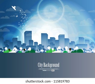 Creative urban landscape