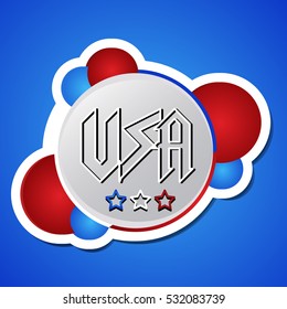 Creative USA Flag - 4th of July