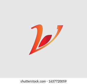 creative V letter logo. this is a vector. 