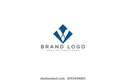 Creative V logo for Branding  and Startups.