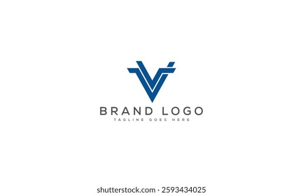 Creative V logo for Branding  and Startups.