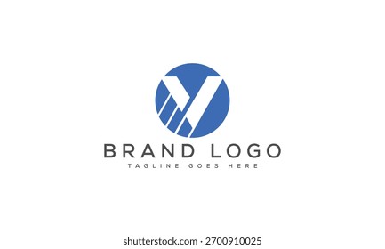 Creative V logo for Branding and Startups.