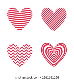 Creative Valentine Heart Set