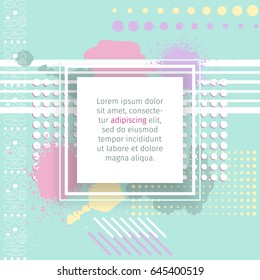Creative vector abstract background.